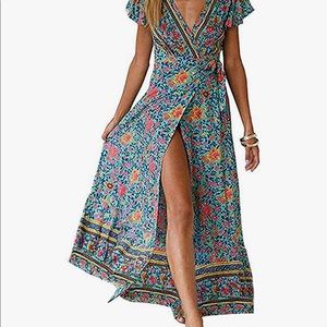 Women's Bohemian Maxi Dress